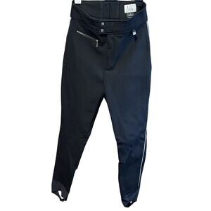 Schoeller Nils Ski Pants Black Fleece Lined Stirrup. READ FOR SIZE